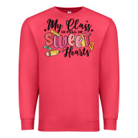 Cardinal my class is full of sweethearts Premium Sweatshirt - MaliasSmallBusiness