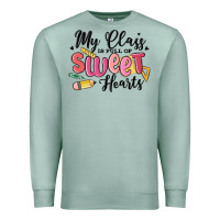 Seafoam my class is full of sweethearts Premium Sweatshirt - MaliasSmallBusiness