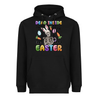 Black dead inside but it's easter Heavyweight Hoodie - MaliasSmallBusiness