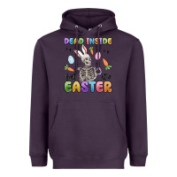 Plum dead inside but it's easter Heavyweight Hoodie - MaliasSmallBusiness
