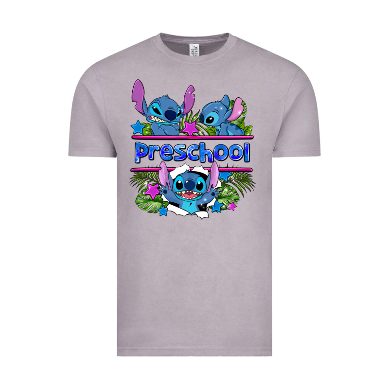 Preview Flower Stitch Blue Preschool Vintage Tee by AdoDesignShop | Teevron