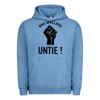 Pigment Pebble Blue Bad Spellers Urban Hoodie - Bettercallsaul