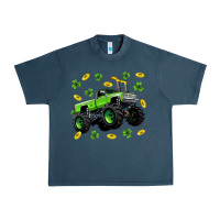 Midnight Navy Monster truck st patricks day Urban Heavy Tee - Neo Western