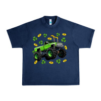 Navy Monster truck st patricks day Urban Heavy Tee - Neo Western