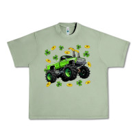 Monster Truck St Patricks Day Urban Heavy Tee | Teevron