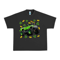 Pigment Black Monster truck st patricks day Urban Heavy Tee - Neo Western