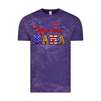 Cloud Purple American mama Vintage Tee - Neo Western