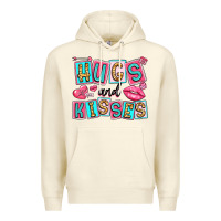Sandshell hugs and kisses Premium Hoodie - LillyAllenDesigns