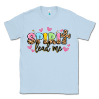 Dusty Blue spirit lead me Classic Tee - Artiststas
