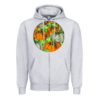 Heather Grey Fall Rounded Zipper Hoodie - LillyAllenDesigns
