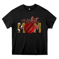 Black cricket mom Heavy Core Tee - RacoonDesign