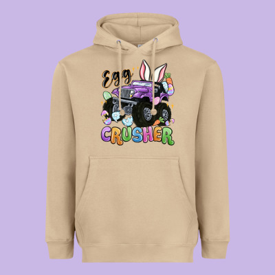 Egg Crusher Heavyweight Hoodie Designed By Maliassmallbusiness