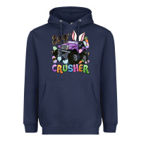 Navy egg crusher Heavyweight Hoodie - MaliasSmallBusiness