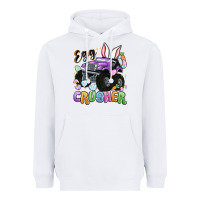 White egg crusher Heavyweight Hoodie - MaliasSmallBusiness