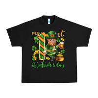 Black My 1 st st. patricks day Urban Heavy Tee - Neo Western