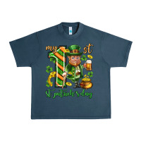 Midnight Navy My 1 st st. patricks day Urban Heavy Tee - Neo Western