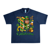 Navy My 1 st st. patricks day Urban Heavy Tee - Neo Western