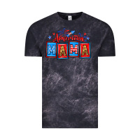 Cloud Black American mama Vintage Tee - Neo Western