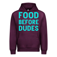 Mauve Wine Food Before Dudes Urban Hoodie - Bettercallsaul