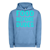 Pigment Pebble Blue Food Before Dudes Urban Hoodie - Bettercallsaul
