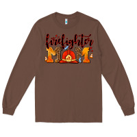 Chestnut firefighter  mom Long Sleeve Tee - AdoDesignShop