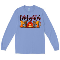 Colony Blue firefighter  mom Long Sleeve Tee - AdoDesignShop