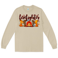 Mushroom firefighter  mom Long Sleeve Tee - AdoDesignShop