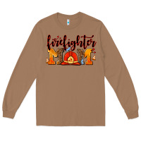 Toasted Coconut firefighter  mom Long Sleeve Tee - AdoDesignShop