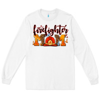 White firefighter  mom Long Sleeve Tee - AdoDesignShop
