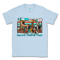 Dusty Blue lpn licensed practical nurse Classic Tee - JahusDesignShop
