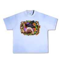 Grape Ice halloween pig Urban Heavy Tee - CowhideDigitalArt