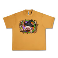 Peanut Butter halloween pig Urban Heavy Tee - CowhideDigitalArt