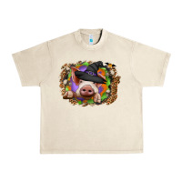 Sandshell halloween pig Urban Heavy Tee - CowhideDigitalArt