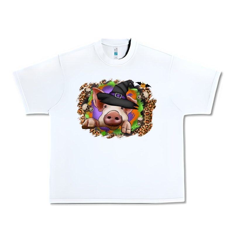 Halloween Pig Urban Heavy Tee by CowhideDigitalArt | Teevron