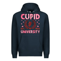 Navy cupid university Premium Hoodie - LillyAllenDesigns