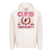 Pale Pink cupid university Premium Hoodie - LillyAllenDesigns