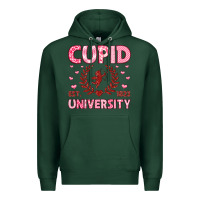 Sports Green cupid university Premium Hoodie - LillyAllenDesigns