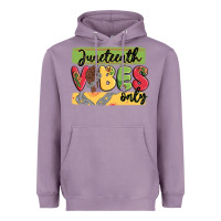 Lavender juneteenth vibes only Heavyweight Hoodie - MaliasSmallBusiness