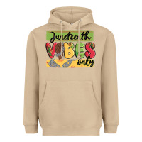Mushroom juneteenth vibes only Heavyweight Hoodie - MaliasSmallBusiness
