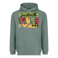 Sage juneteenth vibes only Heavyweight Hoodie - MaliasSmallBusiness