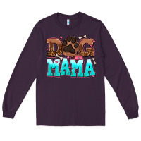 Plum dog mama Long Sleeve Tee - AdoDesignShop