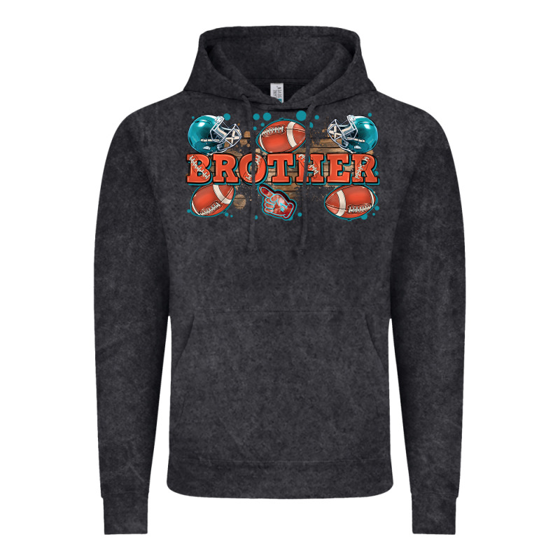 Brother American Football Vintage Hoodie by Zillion Design Studio | Teevron