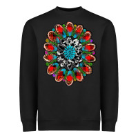Black christmas gemstone Heavyweight Sweatshirt - RanaPortraitStore