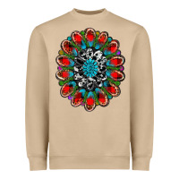 Mushroom christmas gemstone Heavyweight Sweatshirt - RanaPortraitStore