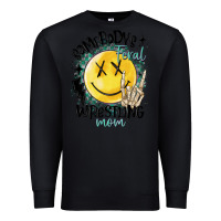 Black somebody's feral wrestling mom Premium Sweatshirt - MaliasSmallBusiness