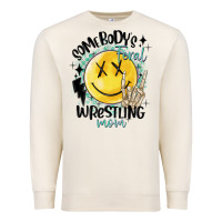 Sandshell somebody's feral wrestling mom Premium Sweatshirt - MaliasSmallBusiness