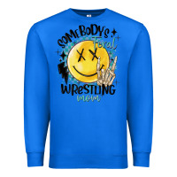 True Royal somebody's feral wrestling mom Premium Sweatshirt - MaliasSmallBusiness