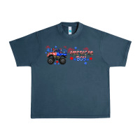 Midnight Navy all american boy libbey glass Urban Heavy Tee - HRA Design Shop