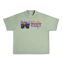 Oil Green all american boy libbey glass Urban Heavy Tee - HRA Design Shop