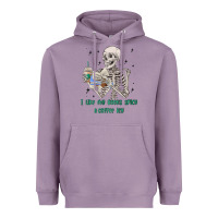 Lavender i like my books spicy and coffee icy Heavyweight Hoodie - MaliasSmallBusiness